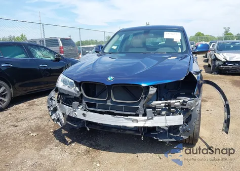 2013 BMW X3 xDrive28I from USA, damaged, VIN 5UXWX9C56D0A23856